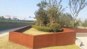 南通耐候钢挡土墙